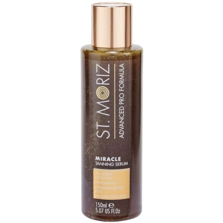 St.Moriz Advanced Pro Formula Miracle Tanning Serum Crema reafirmante autobronceadora reduce y previene la celulitis y estrías 150 ml