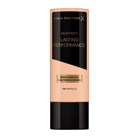 Max Factor Facefinity Lasting Performance Foundation Base de maquillaje piel más firme con cobertura hasta 8 horas de duración