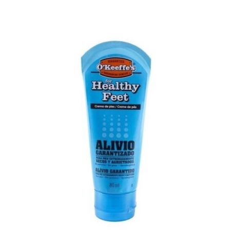 O’keeffe’s For Healthy Feet Crema De Pies Tubo Crema para pies extremadamente secos y agrietados ofrece alivio garantizado 80 ml