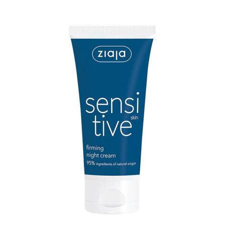 Ziaja Sensitive Crema Facial Reafirmante De Noche Crema de noche vegana reafirmante 50 ml