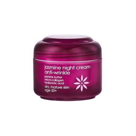 Ziaja Jazmín Crema Facial De Noche Antiarrugas Crema de noche reduce las arrugas y manchas de forma significativa mejorando hidratación 50 ml