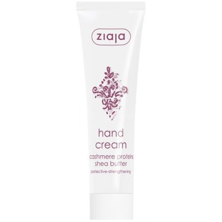 Ziaja Cachemira Crema De Manos Protectora Y Fortalecedora Crema de manos protectora y fortalecedora vegana con proteínas de cachemir 100 ml