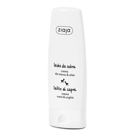 Ziaja Leche De Cabra Crema De Manos & Uñas Crema de manos y uñas vegana para pieles secas y propensas a las arrugas 80 ml