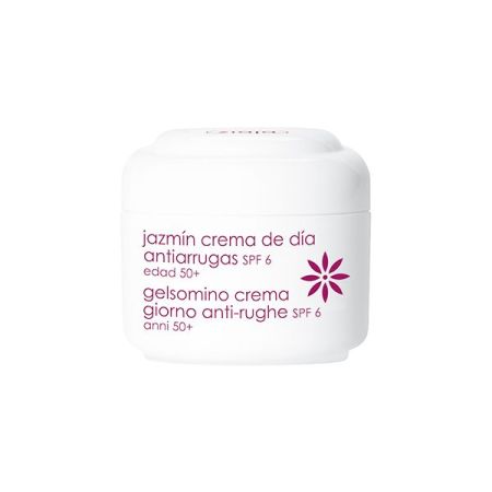 Ziaja Jazmín Crema De Día Antiarrugas Spf 6 Crema de día vegana suaviza arrugas redensifica y mejora la hidratación 50 ml