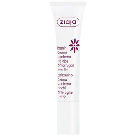 Ziaja Jazmín Crema Contorno De Ojos Antiarrugas Contorno de ojos vegana reduce alisa hidrata y suaviza arrugas 15 ml