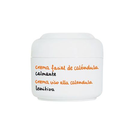 Ziaja Caléndula Crema Facial Calmante Crema facial vegana hidratante y calmante suaviza nutre y reafirma 50 ml
