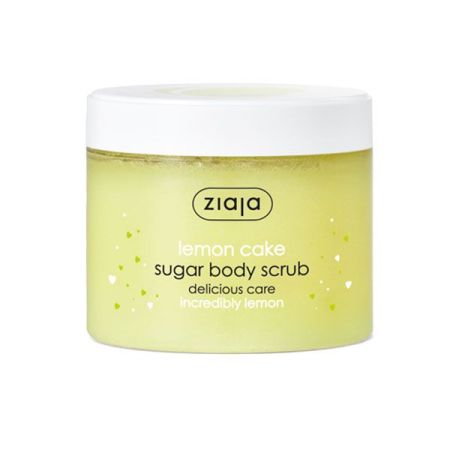 Ziaja Lemon Cake Exfoliante Corporal De Azúcar Exfoliante corporal vegana de azúcar suaviza la piel 300 ml