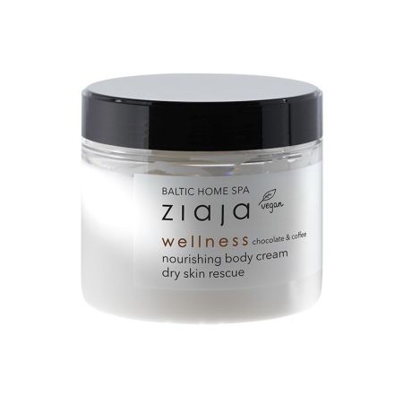 Ziaja Baltic Home Spa Wellness Crema Corporal Nutritiva Crema corporal nutritiva de café y chocolate mejora la firmeza embellece hidrata y suaviza 300 ml