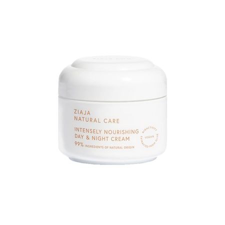 Ziaja Natural Care Crema Facial Intensamente Nutritiva Crema de día y noche vegana intensamente nutritiva de rápida absorción 50 ml