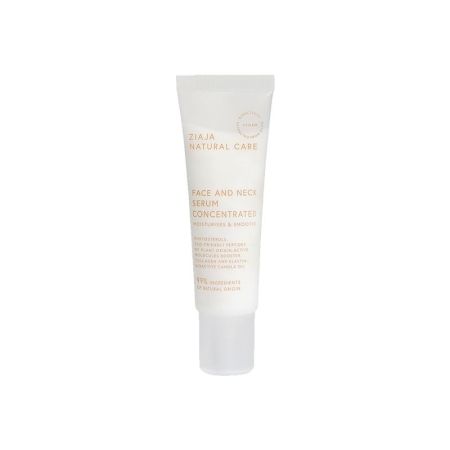 Ziaja Natural Care  Sérum Concentrado Hidratante Y Alisante Sérum vegano para rostro y cuello suaviza hidrata y tonifica efecto alisado 30 ml