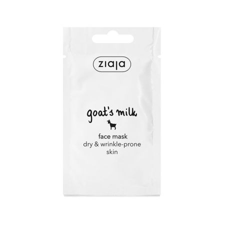 Ziaja Leche De Cabra Mascarilla Facial Antiarrugas Mascarilla facial suaviza las pequeñas arrugas y retrasa el envejecimiento 7 ml