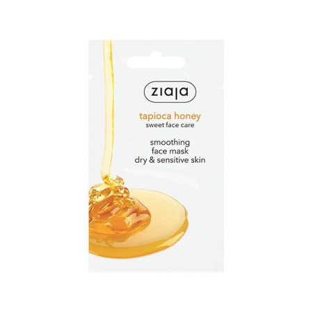 Ziaja Miel De Tapioca Mascarilla Facial Suavizante Mascarilla facial nutre suaviza y reduce rugosidades piel lisa y elástica 7 ml