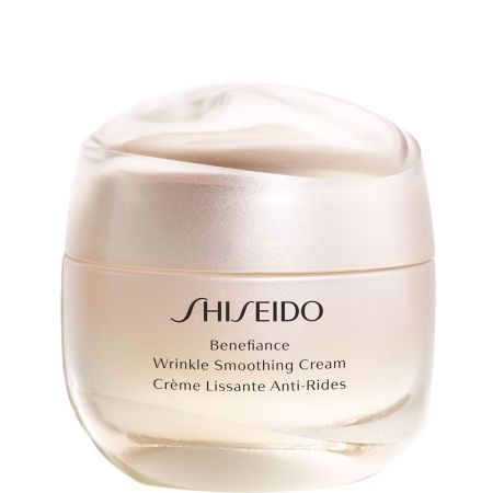 Shiseido Benefiance Wrinkle Smoothing Cream Crema de día y noche antiedad restaura y repara líneas y arrugas piel más joven