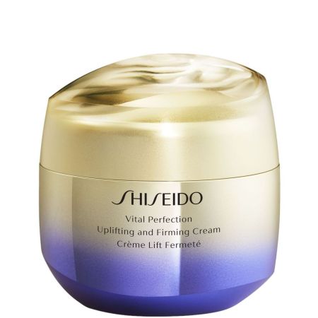 Shiseido Vital Perfection Uplifting And Firming Cream Crema de día y noche antiedad regenera redensifica e ilumina piel más tersa firme y jovén