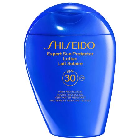 Shiseido Expert Sun Protector Lotion Lait Solaire Spf 30 Loción solar facial y corporal invisible de textura ligera con tratamiento para piel suave y tersa