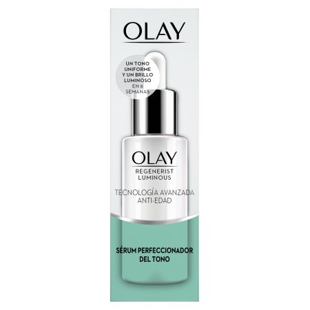 Olay Regenerist Lumonous Sérum Perfeccionador Del Tono Sérum hidrata intensamente y penetra hasta 10 capas para piel uniforme saludable y luminosa 40 ml