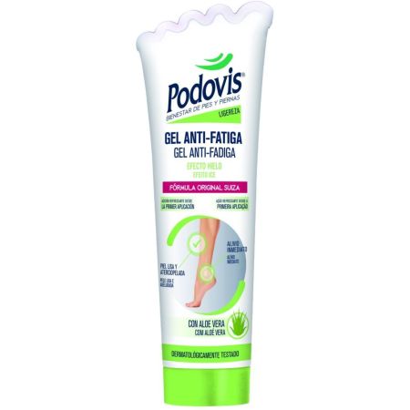 Podovis Gel Anti-Fatiga Gel alivio inmediato para pies y piernas cansadas 150 ml