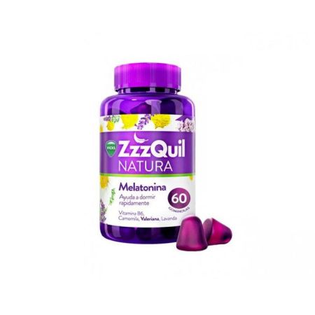 Zzzquil Natura Melatonina Complemento Alimenticio Complemento alimenticio favorecedor del sueño y reductor del tiempo para su conciliación