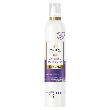 Pantene Pro-V Volumen Perfecto Espuma Nº3 Espuma fijadora ofrece aspecto más denso y voluminoso para cabello suave y duradero