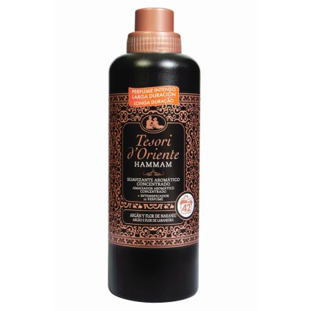 Tesori D'Oriente Hammam Tesori D'Oriente  Suavizante Aromático Concentrado Suavizante concentrado con perfume intenso de argán y flor de naranjo de larga duración 42 lavados 760 ml