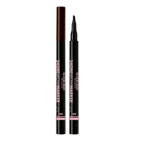 Deborah Milano 24 Ore Brow Marker Rotulador de cejas define peina y rellena ofreciendo efecto microblanding y acabado natural
