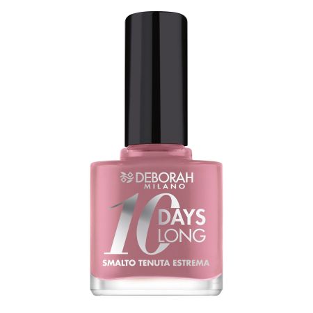 Deborah Milano 10 Days Long Esmalte de uñas con pincel plano y ancho sin necesidad de lámpara ofrece gran luminosidad al color