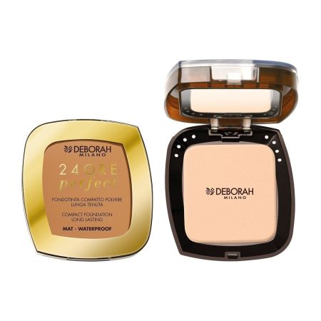 Deborah Milano 24 Ore Perfect Polvos Compactos Polvos compactos resistentes al agua ofrecen acabado impecable de larga duración