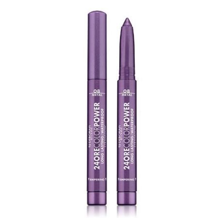 Deborah Milano 24 Ore Color Power Long Lasting & Waterproof Eyeshadow Sombra de ojos en barra con color extrapigmentado para look impecable de larga duración