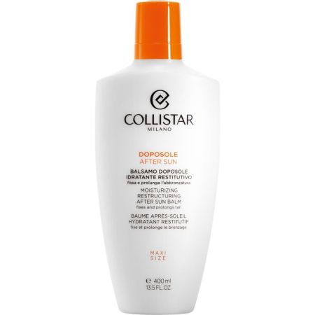 Collistar Balsamo After Sun Hidratante Restaurador After sun de absorción inmediata nutre e hidrata intensamente fijando y prolongando el bronceado 400 ml