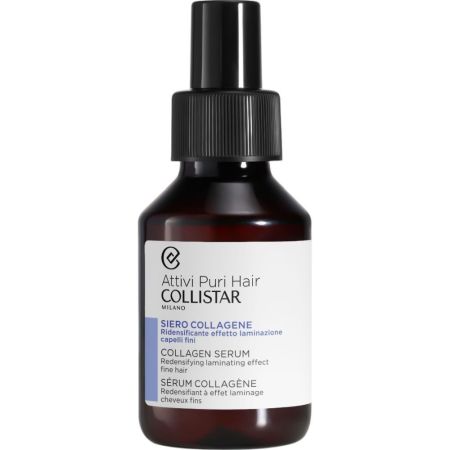 Collistar Attivi Puri Hair Suero En Spray Con Colágeno Suero capilar de textura ligera ofrece cuerpo y densidad aumentando la consistencia para cabello fino 100 ml
