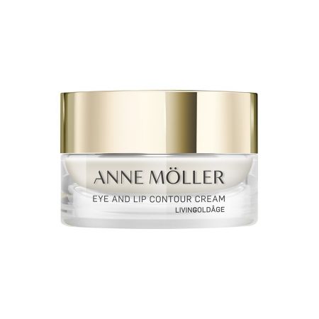 Anne Möller Livingoldâge Eye And Lip Contour Cream Crema hidratante rellenadora para contorno de ojos y labios unifica el tono e ilumina 15 ml