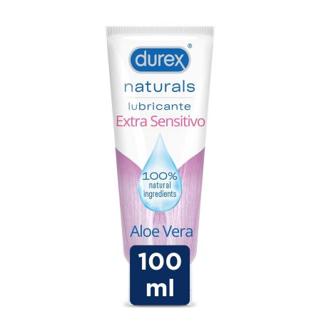 Durex Naturals Extra Sensitivo Lubricante Lubricante para momentos íntimos aporta suavidad y evita irritaciones 100 ml