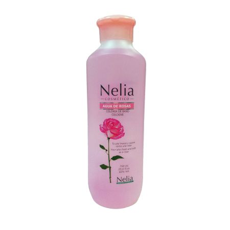 Nelia Agua De Rosas Colonia de baño para mujer 750 ml