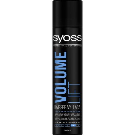 Syoss Volumen Lift Laca Nº4 Laca fijadora extrafuerte y no pegajosa aporta 48 horas de volumen 300 ml