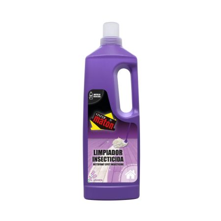 Vinfer Matón Limpiador Insecticida Fregasuelos elimina cualquier tipo de insecto rastrero agradable aroma a lavanda 1000 ml