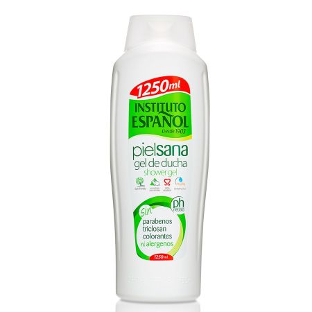 Instituto Español Piel Sana Gel De Ducha Gel de ducha 0% parabenos ofrece acción hidratante y relajante 1250 ml
