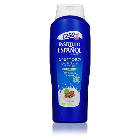 Instituto Español Cremoso Gel De Ducha Gel de ducha 0% parabenos cremoso e hidratante con manteca de karité 1250 ml