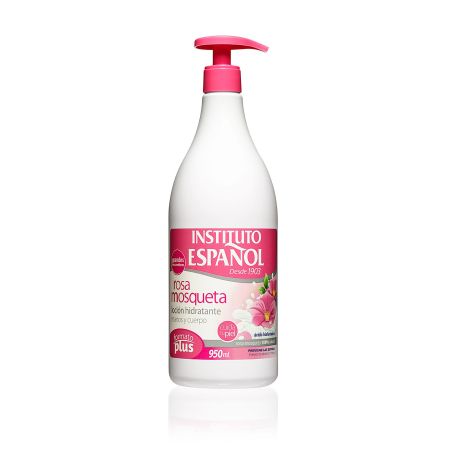 Instituto Español Rosa Mosqueta Loción Hidratante Loción corporal hidratante para manos y cuerpo previene las estrías 950 ml