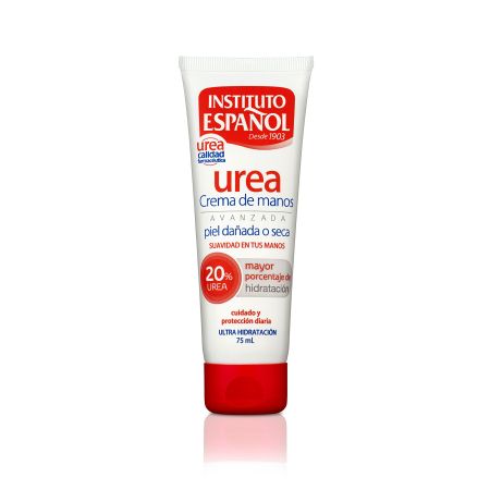Instituto Español Urea Crema De Manos Avanzada Crema de manos avanzada y no grasa con resultados inmediatos acabado suave y flexible 75 ml