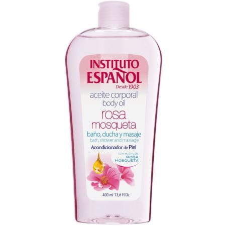 Instituto Español Rosa Mosqueda Aceite Corporal Aceite corporal acondiciona tu piel con un suave masaje 400 ml
