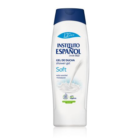Instituto Español Soft Gel De Ducha Gel de ducha hidratante ofrece una suavidad extra 650 ml