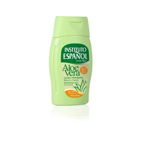 Instituto Español Aloe Vera Loción Hidratante Loción corporal para manos y cuerpo ofrece excelente hidratación para piel más fresca joven y saludable