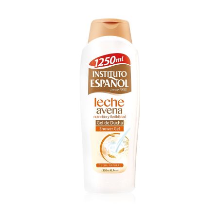 Instituto Español Leche Y Avena Gel De Ducha Gel de ducha ofrece nutrición y flexibilidad para una piel sana limpia luminosa y elástica 1250 ml