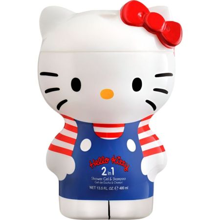 Hello Kitty 2 En 1 Gel De Ducha Y Champú Gel baño -champú 400 ml