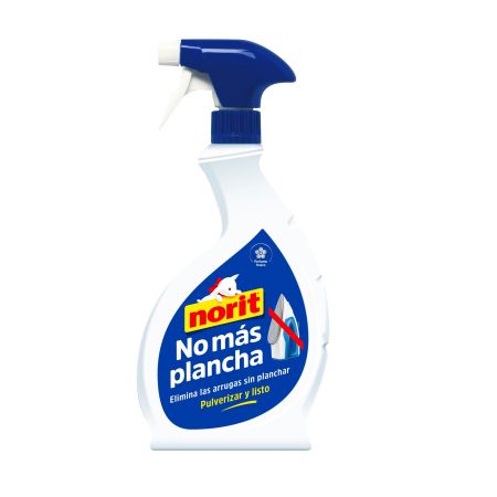 Norit No Más Plancha Spray de planchado elimina arrugas sin necesidad de plancha con suave aroma a limpio