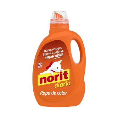 Norit Detergente Diario Ropa De Color Detergente líquido especial para ropa de color cuida los colores manteniendo brillo e intensidad