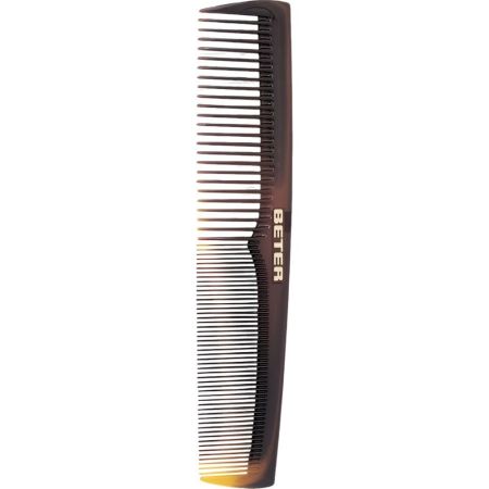 Beter Peine Batidor Concha Grande 18,5 Cm Peine con punta redondeada para peinar el cabello con suavidad