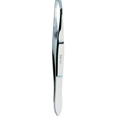 Beter Pinza De Depilar Punta Cangrejo Niquelada 7,8 Cm Pinza de depilar su punta especial mejora la visión del vello para un retirado más fácil