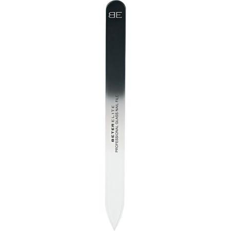 Beter Elite Lima De Vidrio Templado Lima de vidrio templado ligera y muy resistente da forma a las uñas naturales y acrílicas