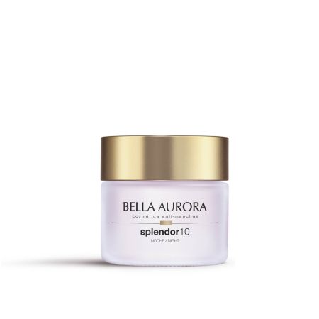 Bella Aurora Splendor Crema Regeneradora Noche Crema de noche antimanchas y regeneradora redensifica reduce arrugas y líneas de expresión 50 ml